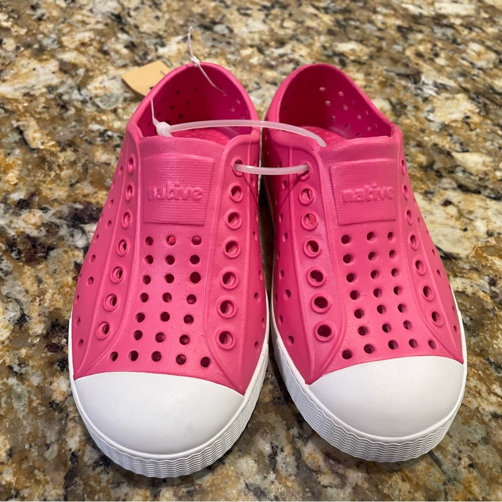 Native Kids Water Shoes Jefferson Hollywood Pink Size C9 Toddler Waterproof
